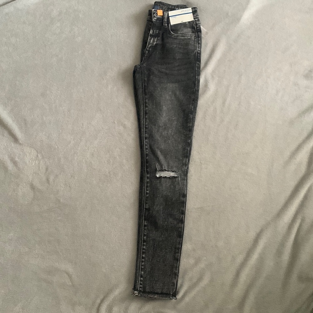 Black washed Arizona Jean co. Hi-rose slim fit skinny leg